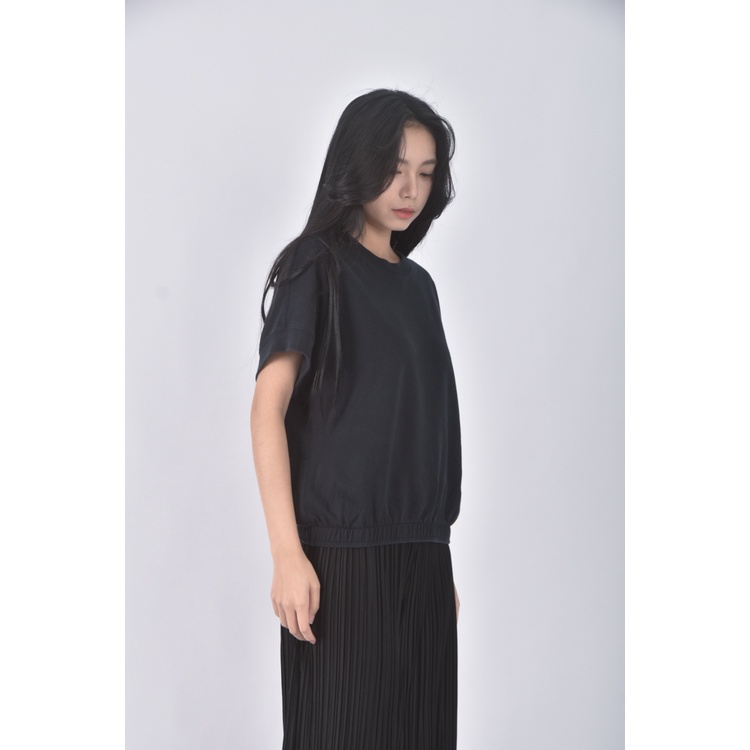 (S) uniqlo質感棉質藍色短袖上衣二手衣, , large