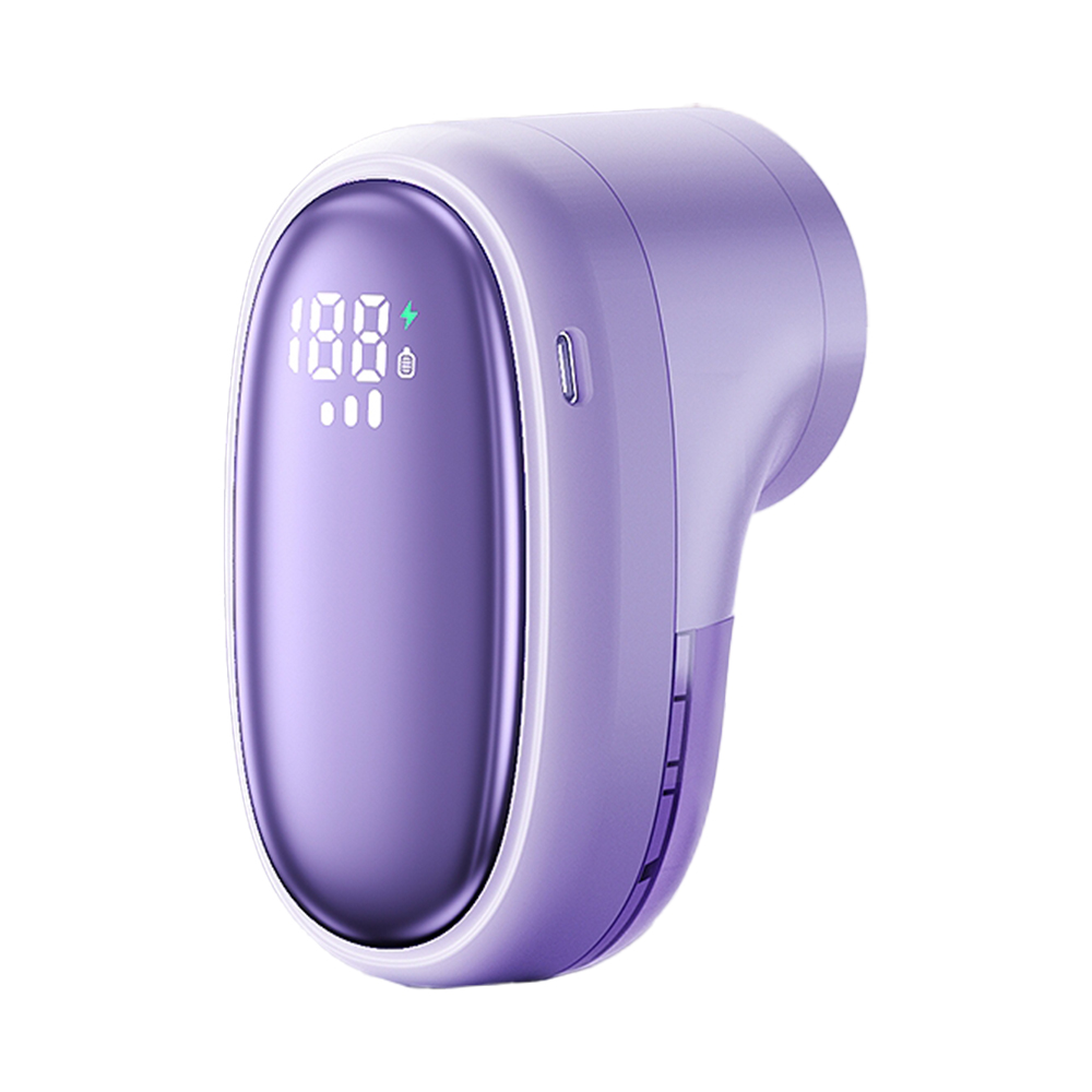 【amuok】Safe Digital Display Fabric Shaver(Purple)