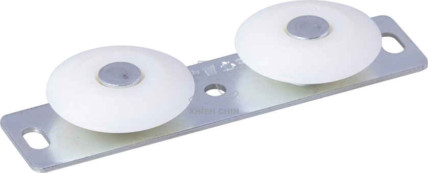 【協進五金】平行上輪 米色+錏色鐵板, , large