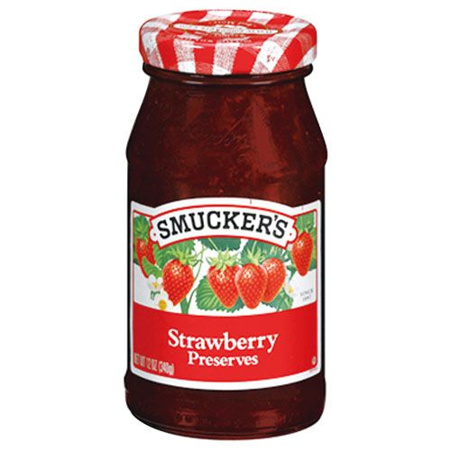 Smuckers Strawberry Preserve, , large