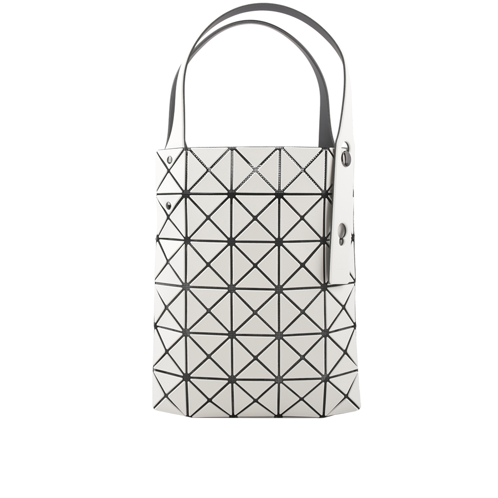 ISSEY MIYAKE BAO BAO Duo 6X5 雙色霧面手提包/黑色/白色, , large