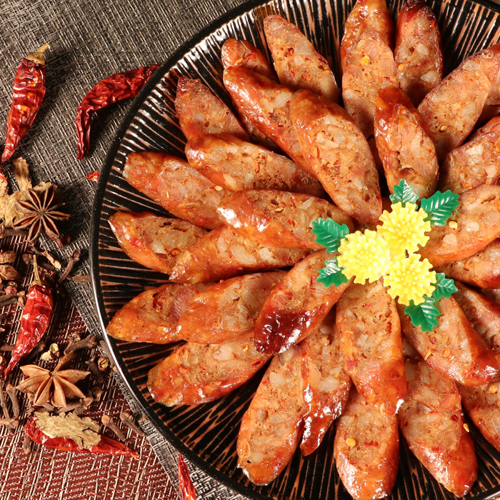 kawa Sichuan-style peppercorn chicken sausage, , large