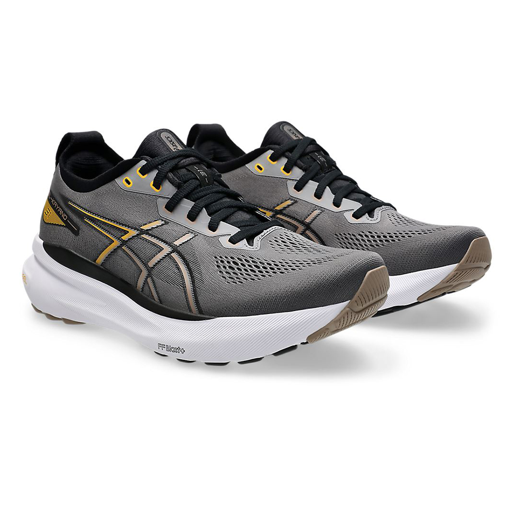 [秉宸] ASICS GEL-KAYANO 31 (2E) 慢跑鞋 鐵灰黃 寬楦 1011B869-022, , large