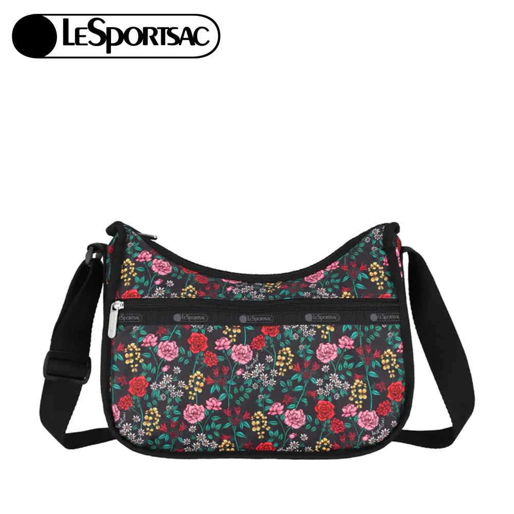 Lesportsac Classic Hobo 經典斜背包 送禮-馥郁花語, , large