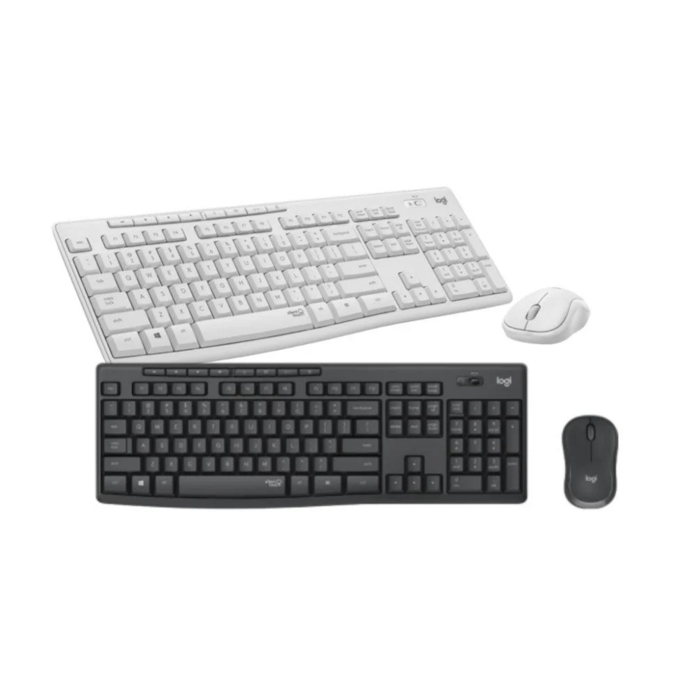 【 Logitech 羅技 】MK295 石墨灰 無線 鍵盤滑鼠組 舒適打字, , large