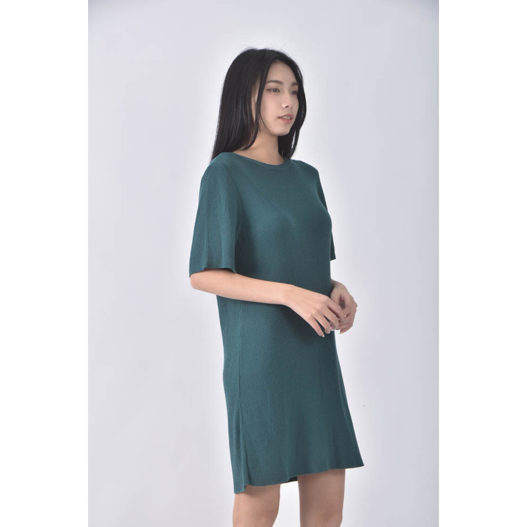 (L) zara綠色洋裝二手衣, , large