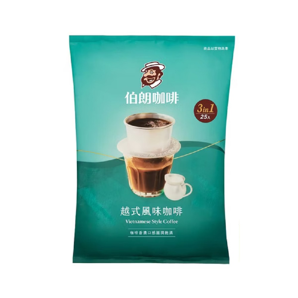 伯朗咖啡-越式風味咖啡 三合一 18g x25, , large