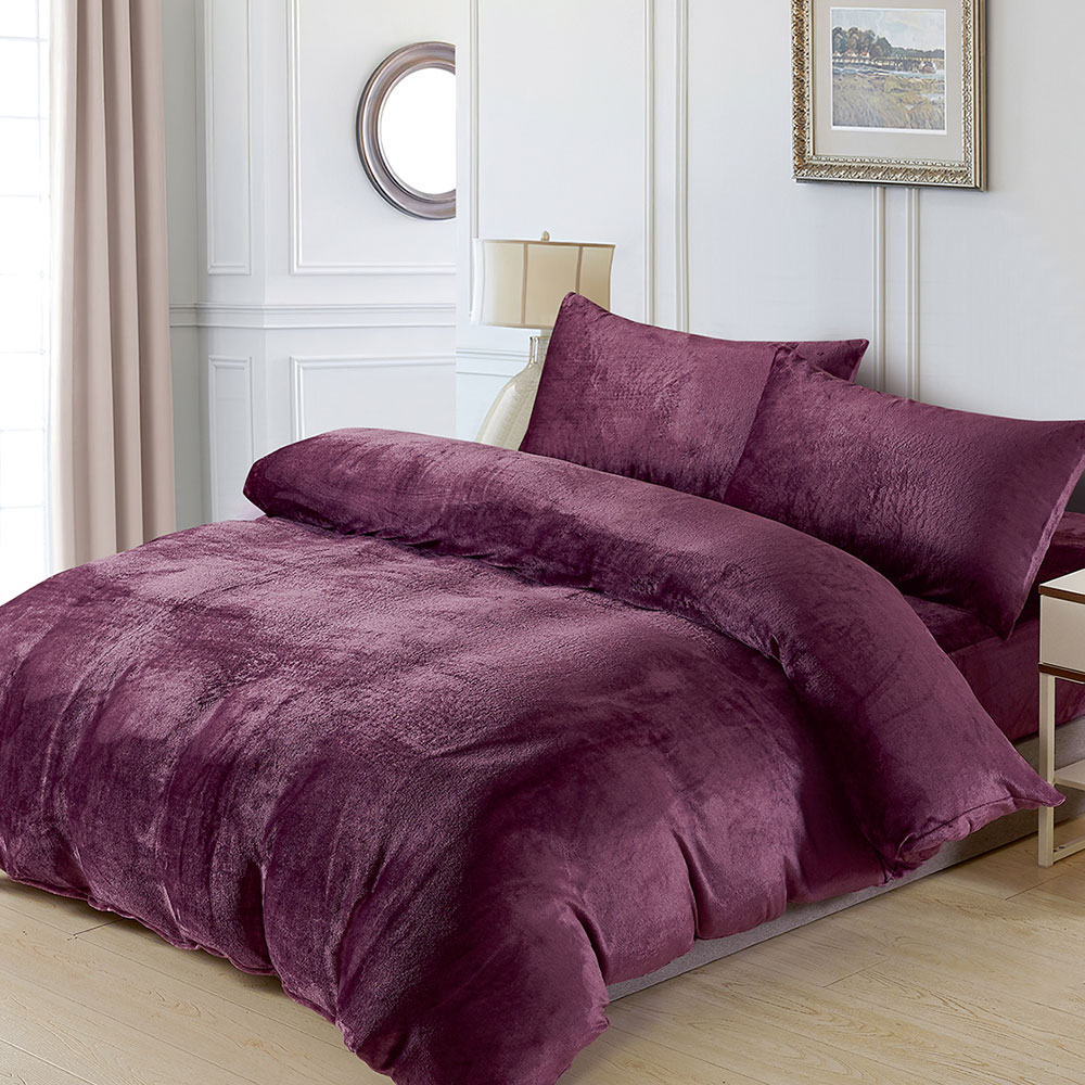 【Galatea葛拉蒂】法蘭絨冬季雙人加大床包四件組 多款任選, , large