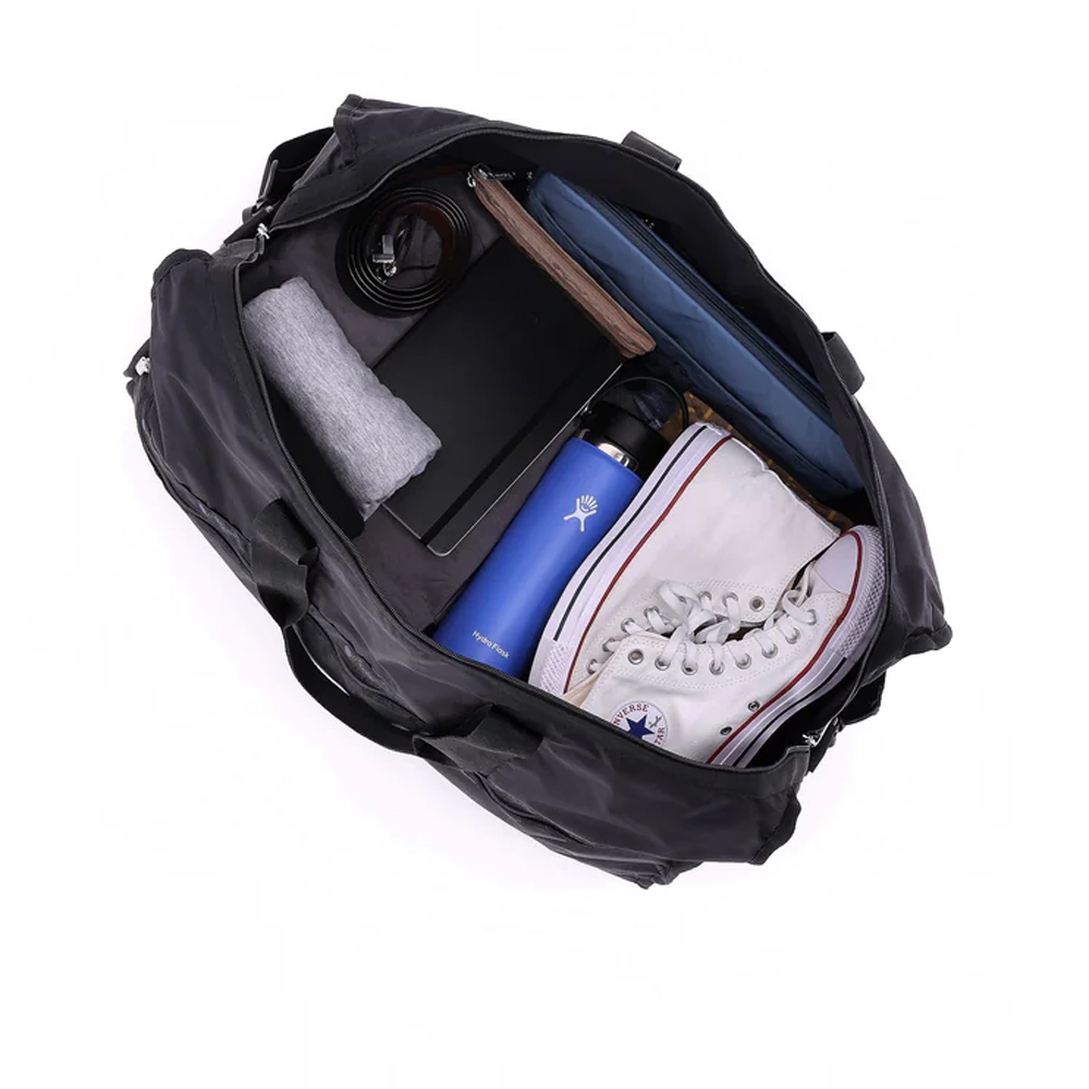 Lesportsac Deluxe Extra Large Weekender 豪華加大型旅行包-經典黑, , large