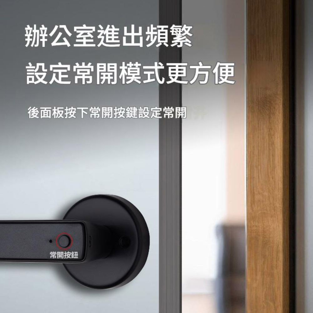 5-in-1 Smart Fingerprint Door Lock / Silver, , large