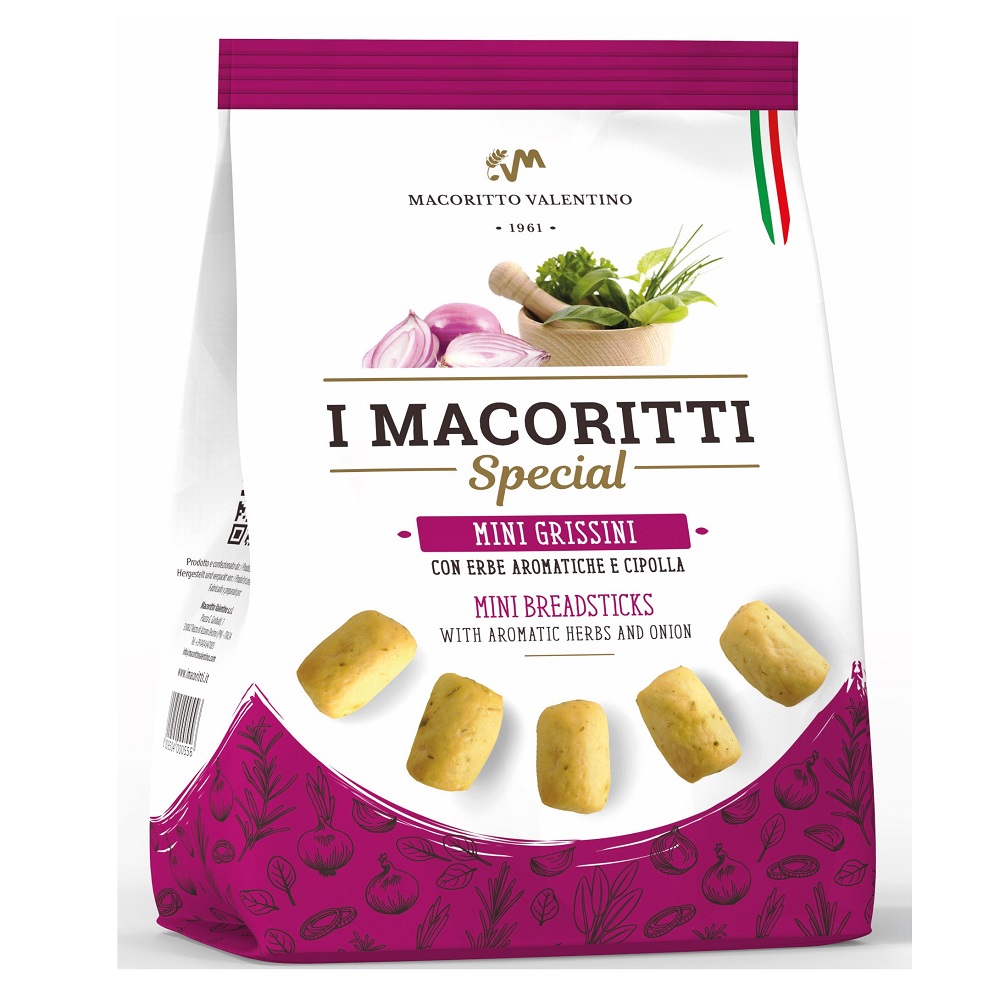 I MACORITTI Mini Breadsticks Onion, , large
