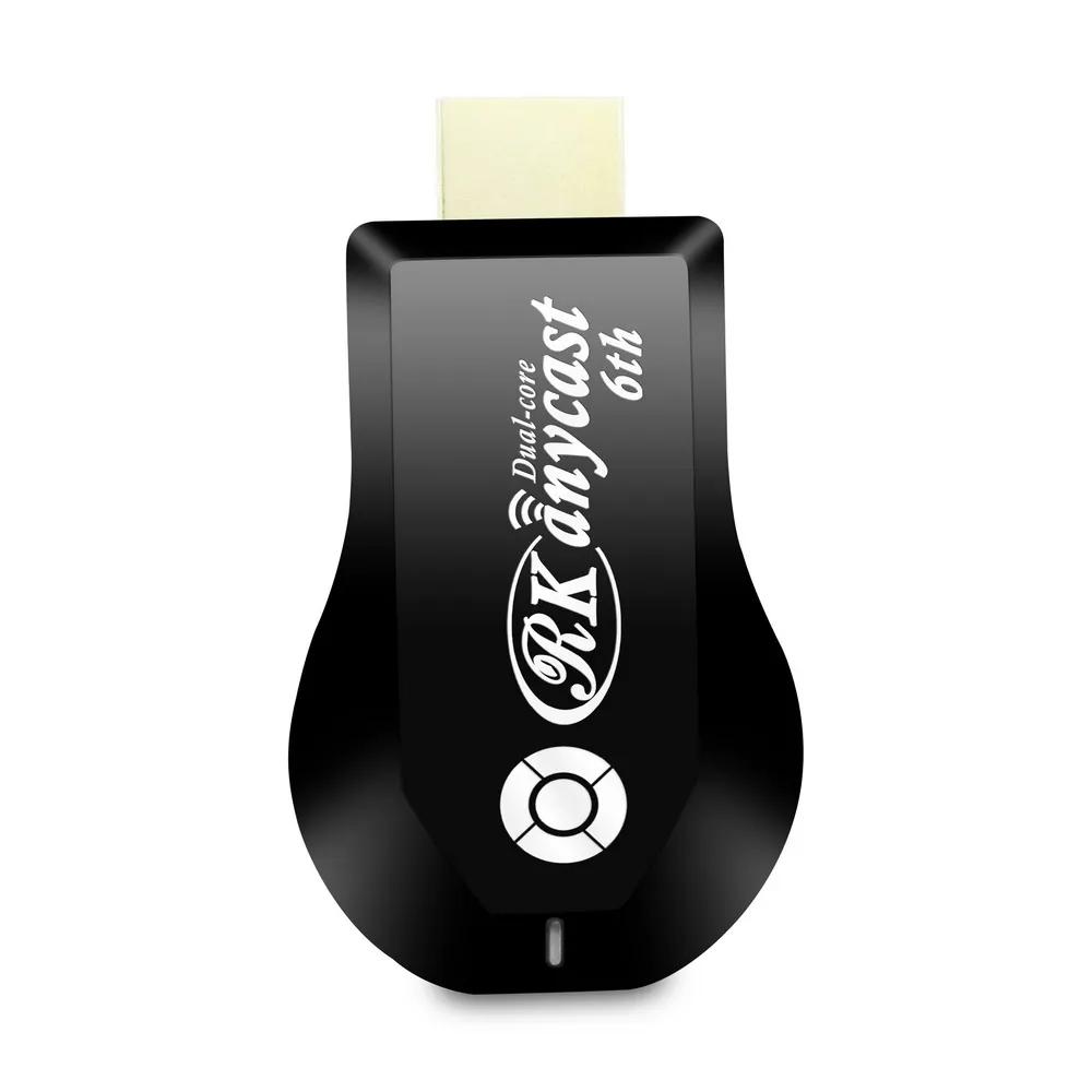 [6thDual Core ] 6th Gen RKanycastWireless Display Dongle (with 4 Gifts)