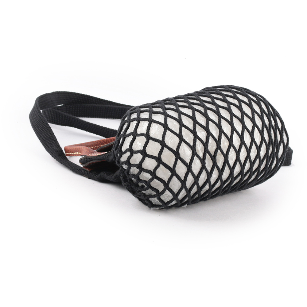 LONGCHAMP XS號 LE PLIAGE FILET 二用漁網包/黑色, , large