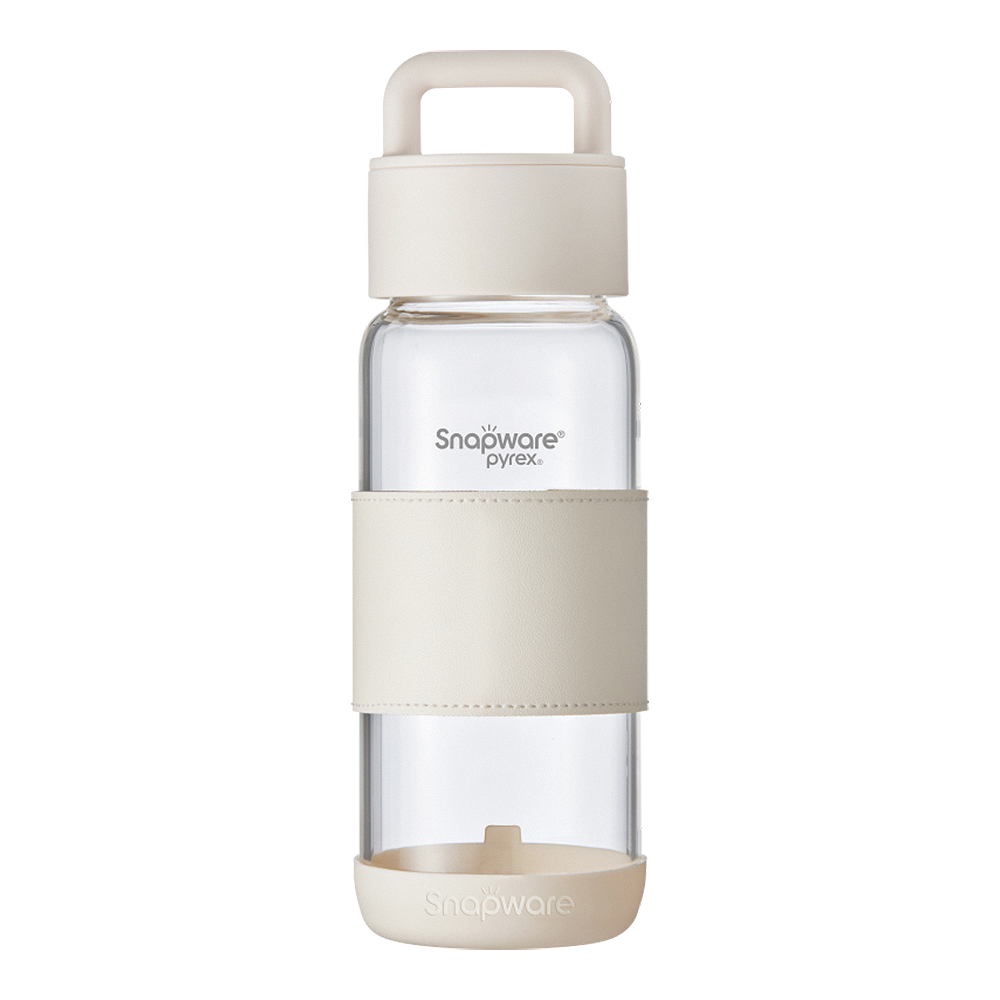 康寧晶透手提耐熱玻璃水瓶710ml, , large