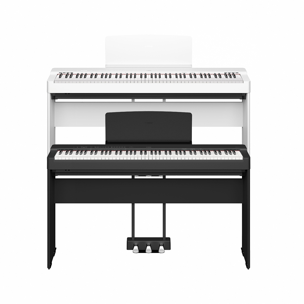 【到府安裝】YAMAHA P225 88鍵 數位電鋼琴 含琴架款 黑/白色【敦煌樂器】, , large