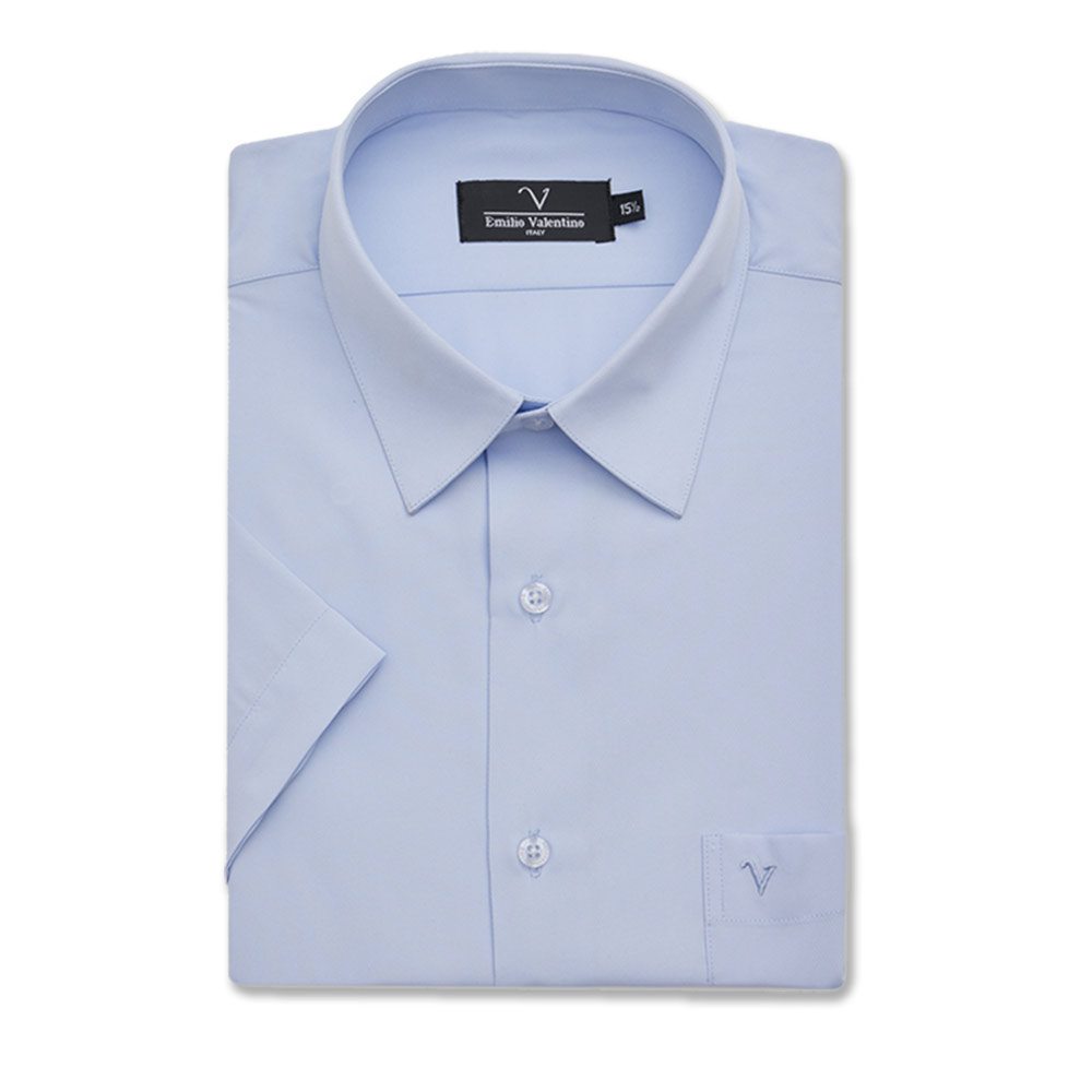 Mens Plain Smart Shirts (L), , large