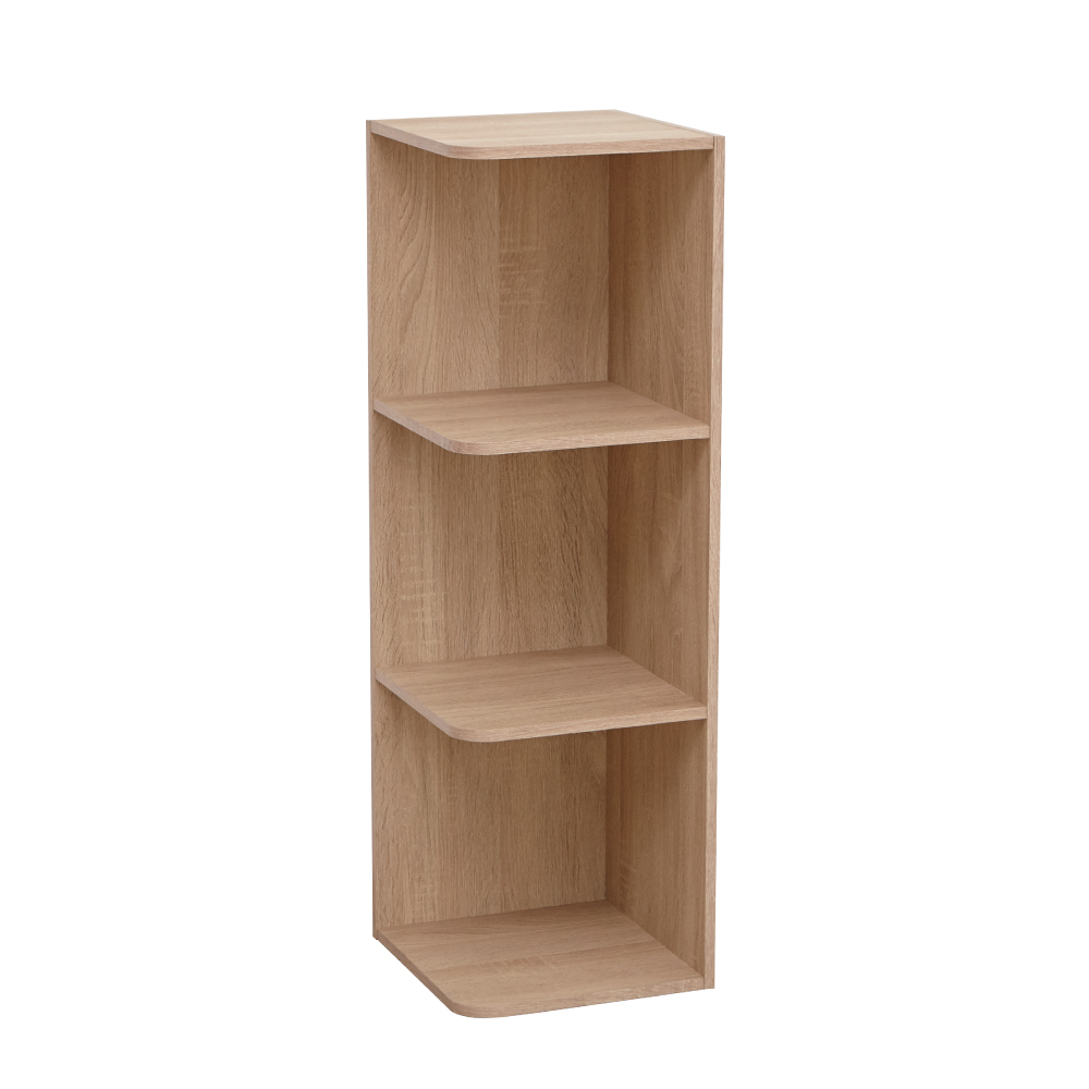 3-Tier Corner Bookcase, , large