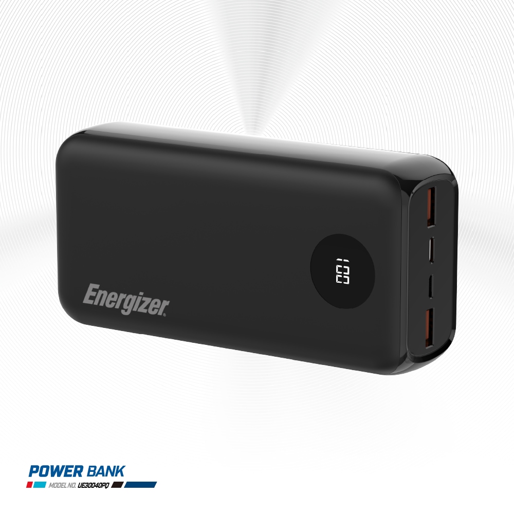 Energizer 勁量 勁能充 迅閃 UE30040PQ 快充行動電源 111Wh 30000mAh, , large