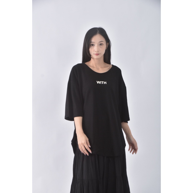 (XL) blackfriday質感黑色短袖上衣二手衣, , large