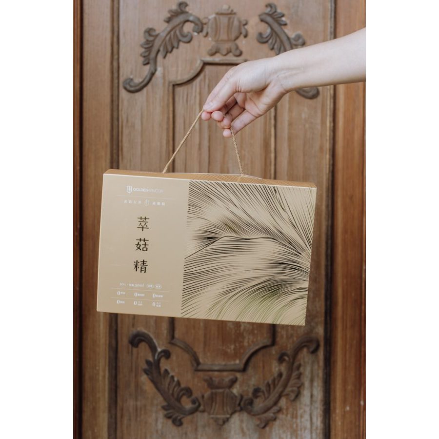 【GA黃金甲】萃菇精-素食滴雞精 #送禮#珍貴菇類精華#麥角硫因萃取#素食#健康#保養#梅子風味, , large