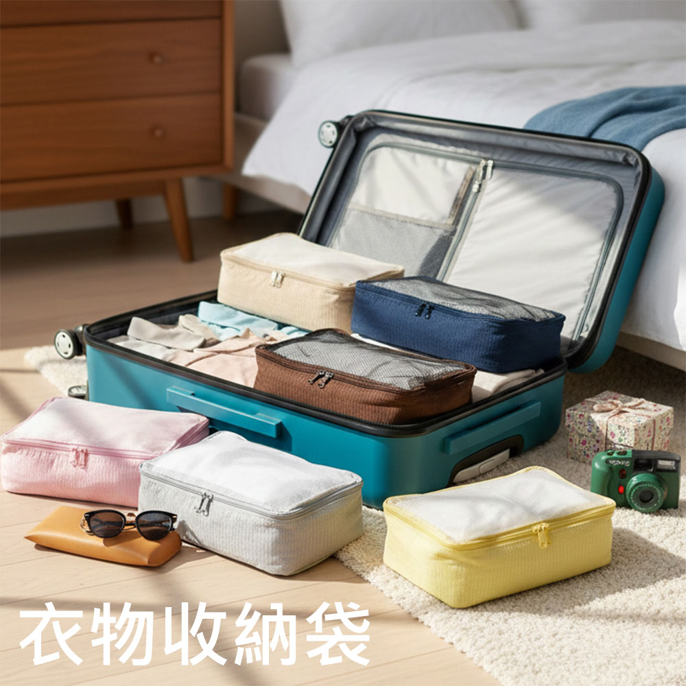 [TRAVELMAR] 泡芙系列旅行收納 6件組, , large