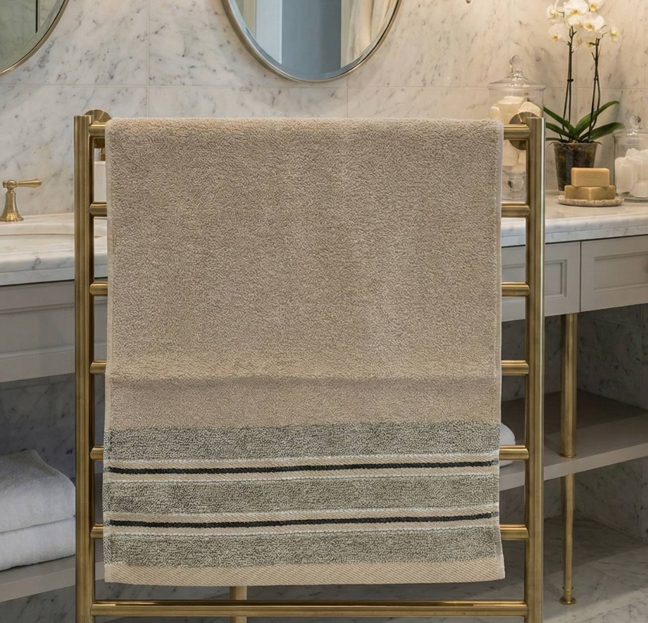 凱美棉業｜ MIT台灣製造 高品質100%純棉22兩歐色毛巾 12入裝取合色, , large