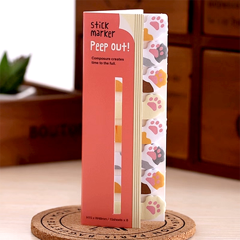 Peeping-out-animal Sticky Notes, , large