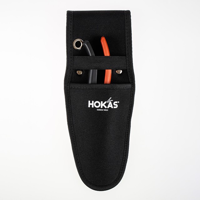 【HOKAS】S412 單入工具袋(剪定鋏 花剪 樹剪 修枝剪刀 收納套 工具袋 工具套 腰包 加厚帆布 水電腰包), , large