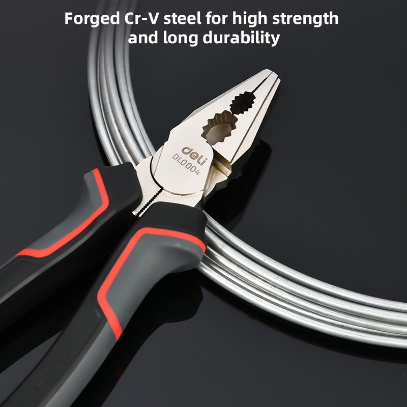 【deli tools】7" professional multi-function pliers professional PRO series, , large