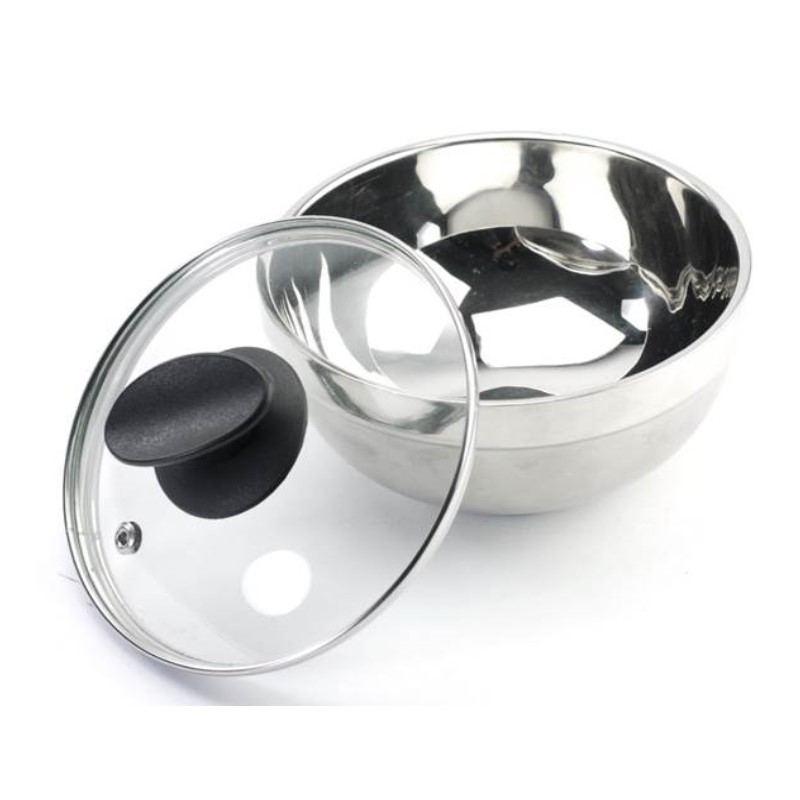 stainless steel bowl, , large