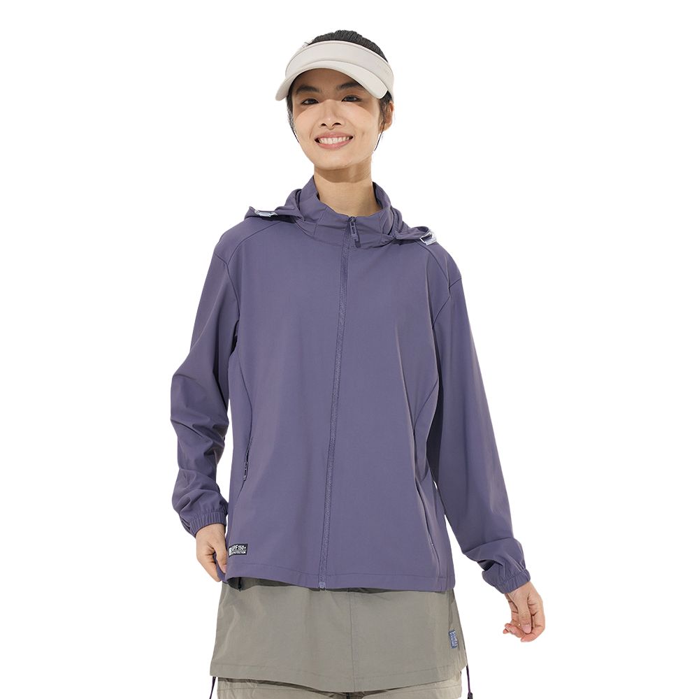 SGS認證 冰絲防曬外套-女款 紫色 【25688】, , large