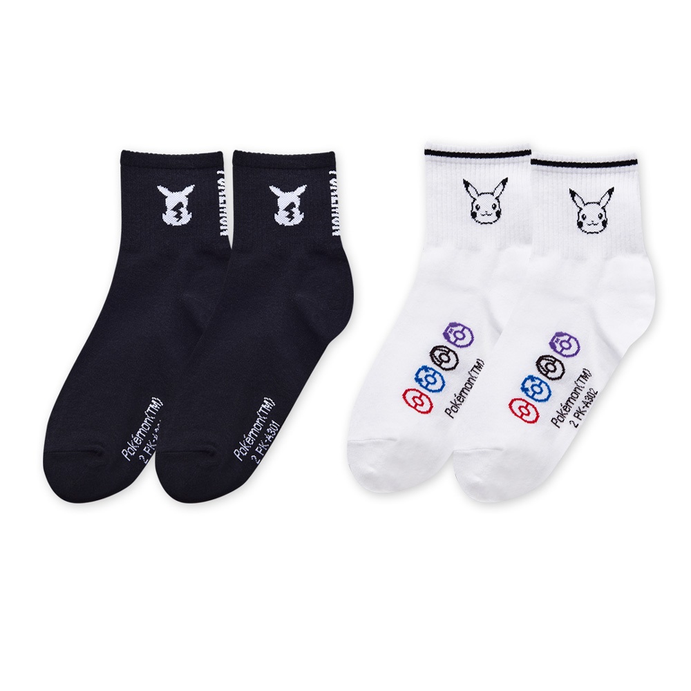 (多款)精靈寶可夢 皮卡丘中筒襪【ONEDER旺達】PK-A301, , large