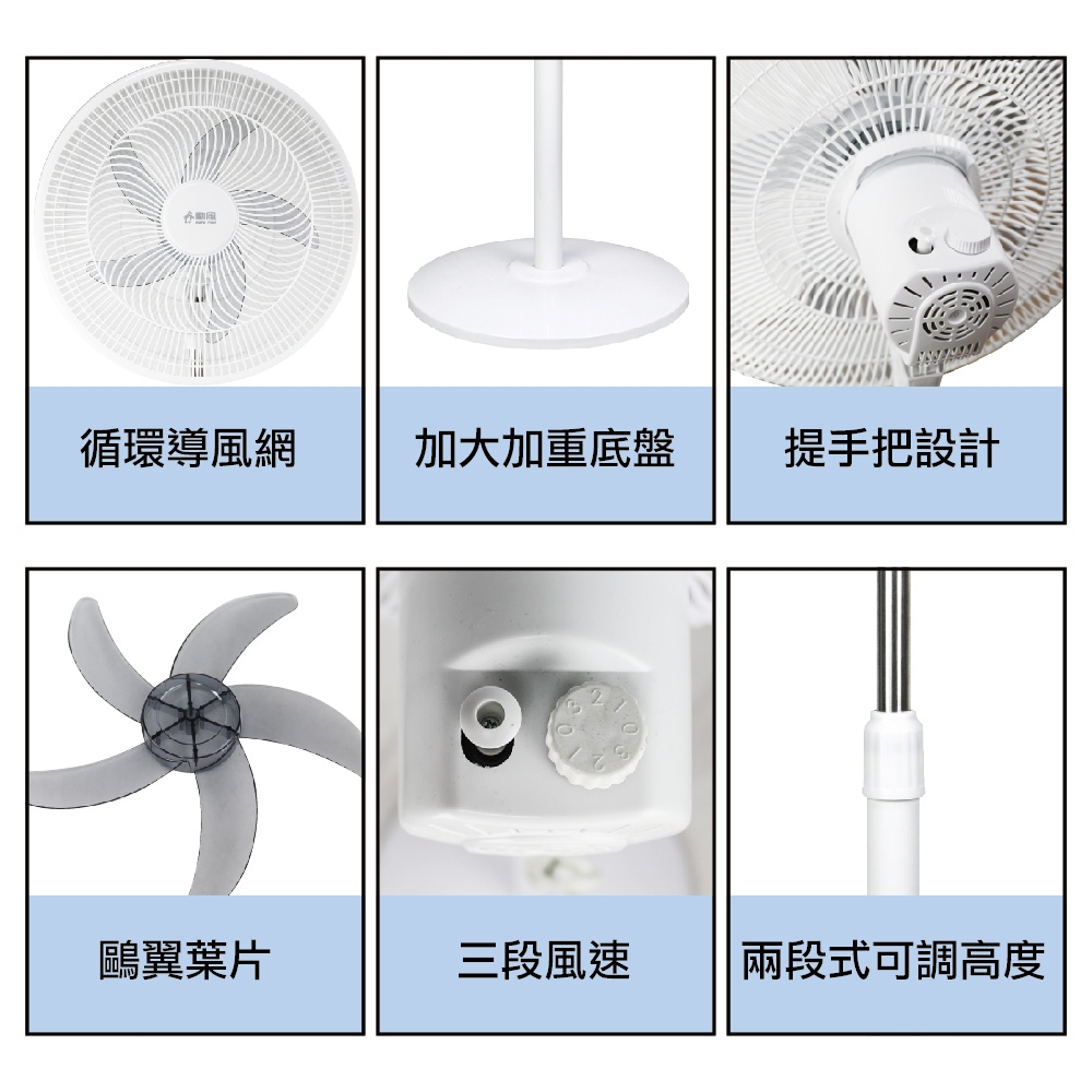 SUPAFINE 18” Telescopic Circulation Standing Fan HFB-K1869, , large