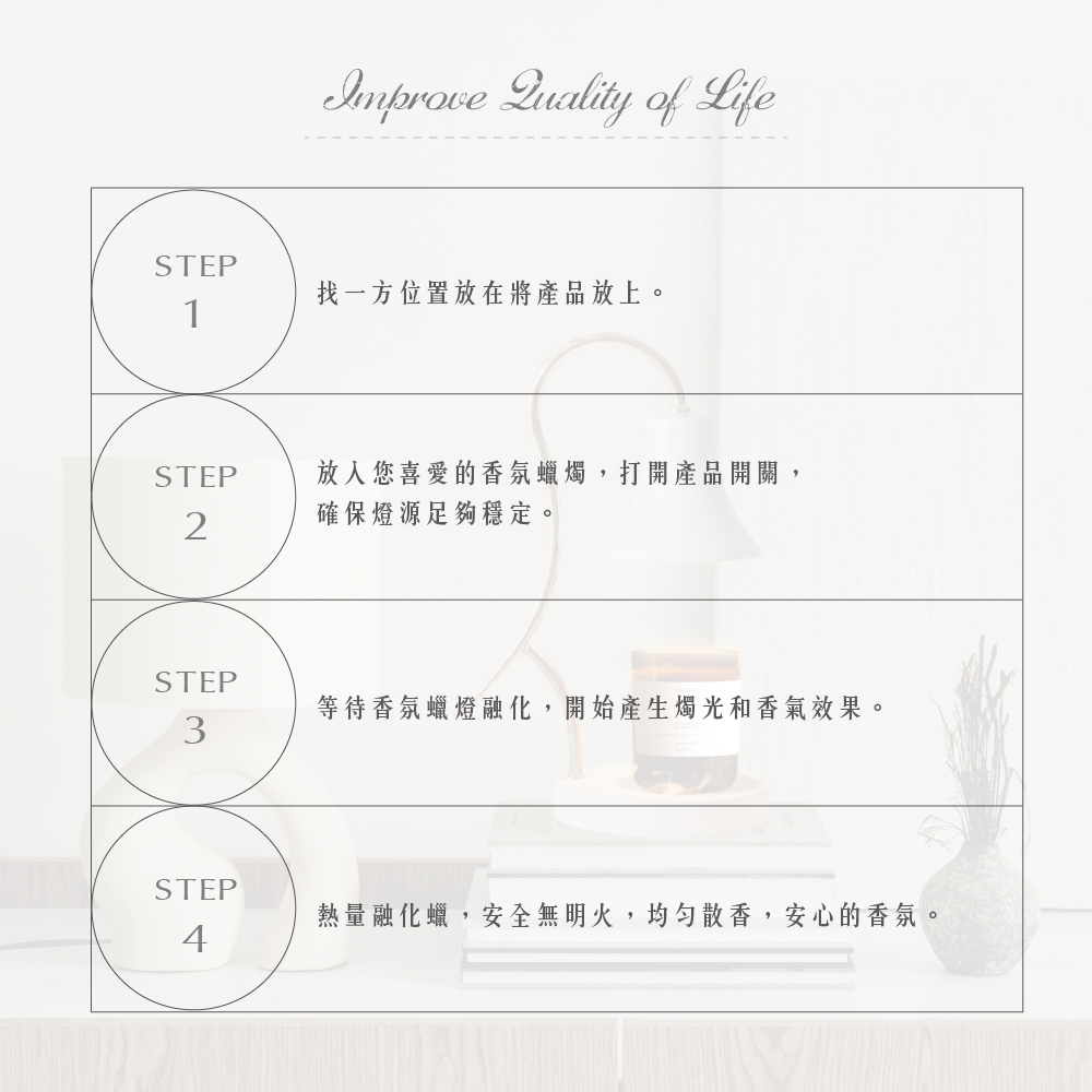 Maxcelia 瑪莎利亞｜白羽柔光融蠟燈｜MX-0050CW6, , large