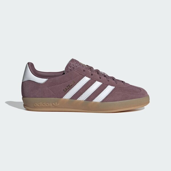 Kixpress-Adidas Gazelle Indoor W 女 運動休閒鞋 德訓鞋 復古 舒適 穿搭 藕紫 [IH5483], , large