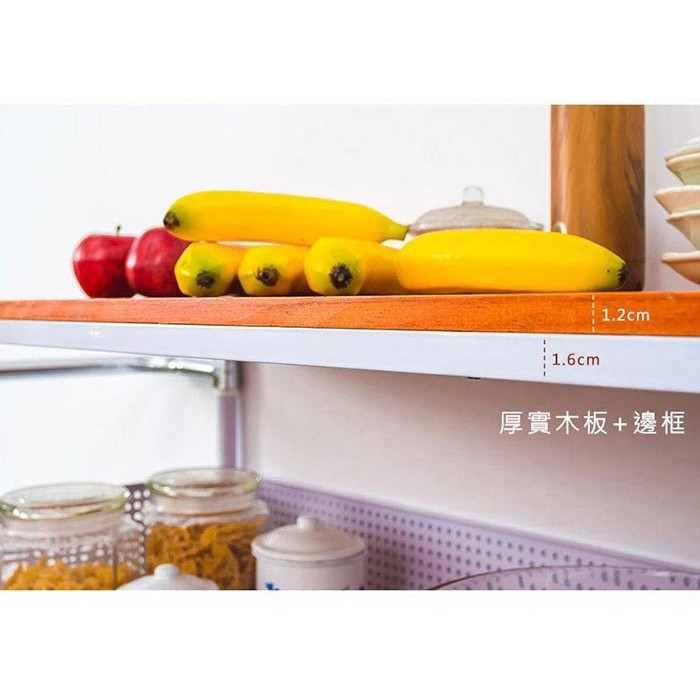 【Y HOUSE】松木 120x45x60公分 三層烤漆色收納層架 木質層架-原木烤黑色, , large