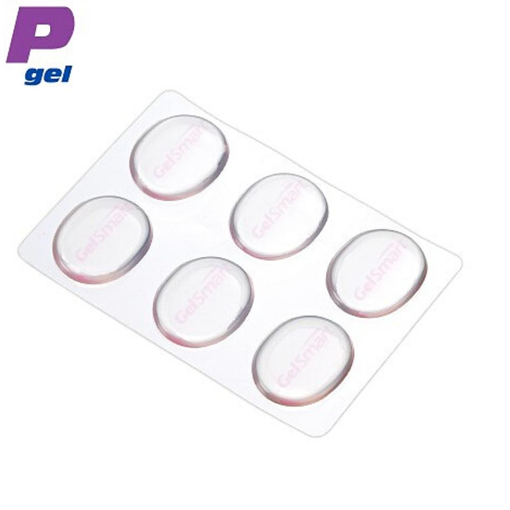 【GelSmart吉斯邁】凝膠足部舒適貼-6片裝(避免穿鞋咬腳、摩擦不適、PU-UG8102), , large