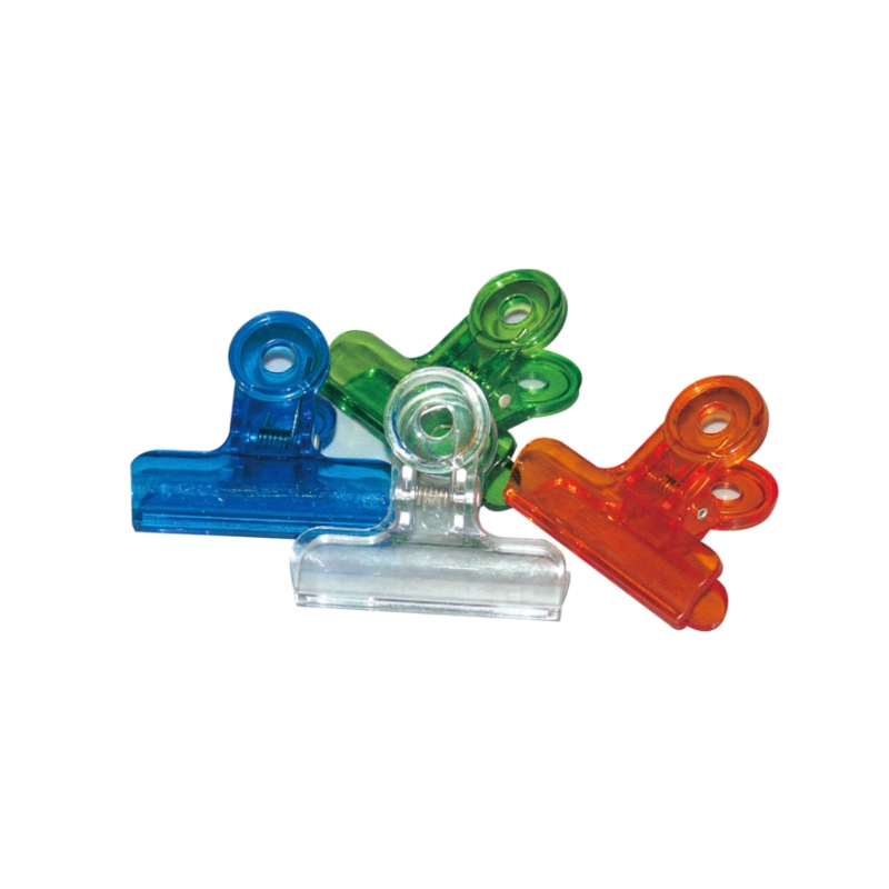 9508 Transparent Ticket Clips &ndash; Blue