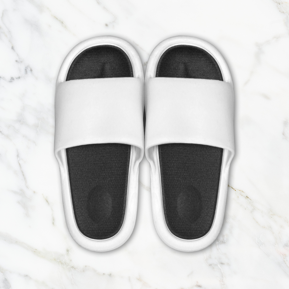 Q elastic home and outdoor dual-use anti-slip slippers