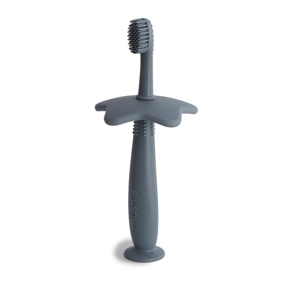 Mushie Star Training Toothbrush - Tradewinds, , large