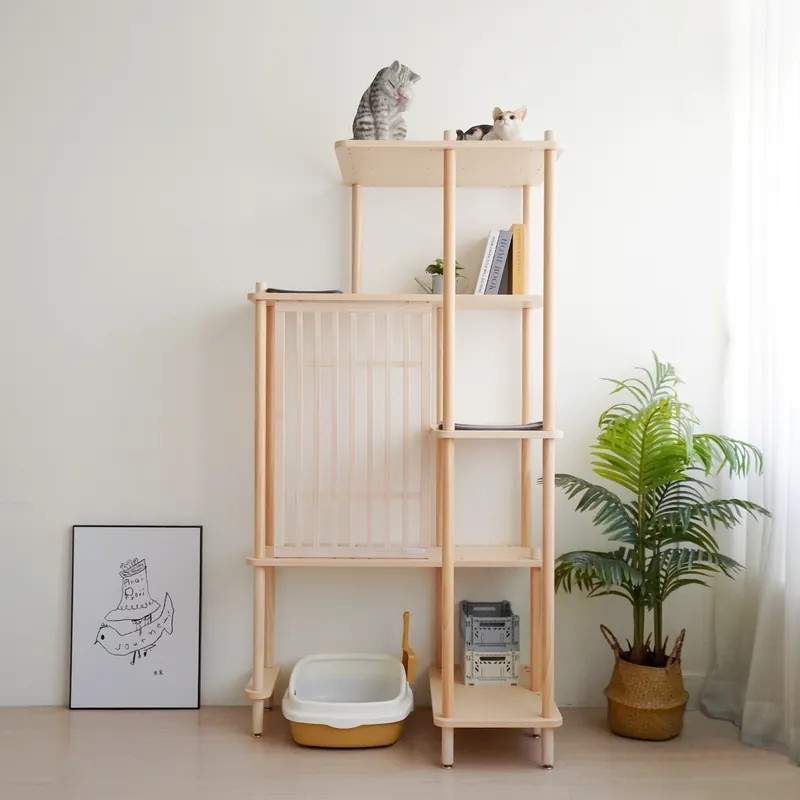 【paipaipets】Bien Bien Cat Tree - Observation Platform, , large