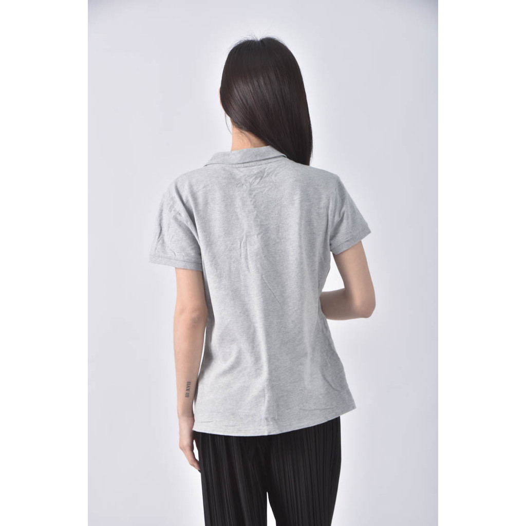 (S) net排扣灰色短袖上衣二手衣, , large