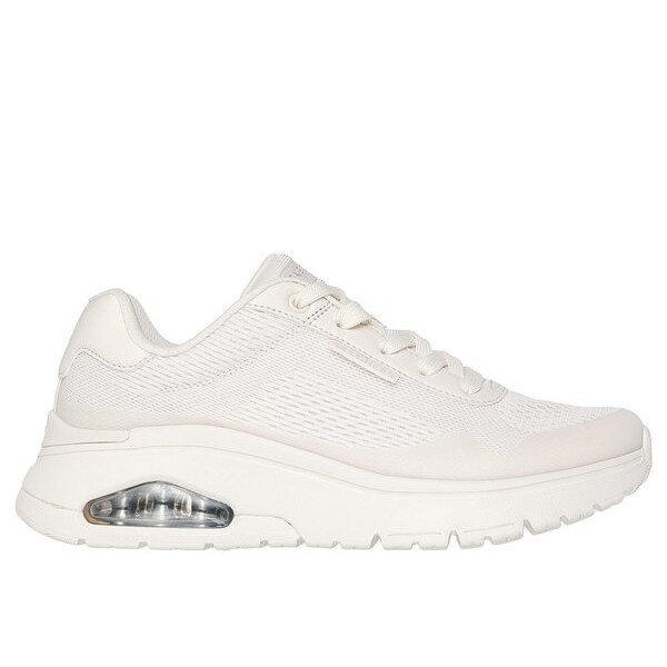 Kixpress-Skechers Uno Flex 女 運動休閒鞋 增高 舒適 穿搭 米 [177794OFWT], , large