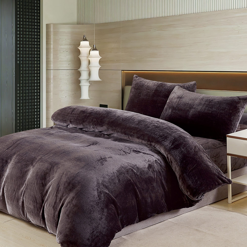 【Galatea葛拉蒂】法蘭絨冬季雙人加大床包四件組 多款任選, , large