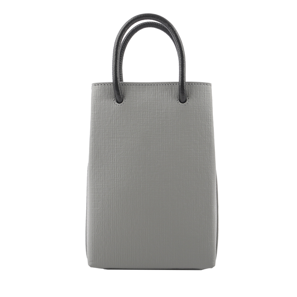 BALENCIAGA Logo購物手機袋/灰色, , large