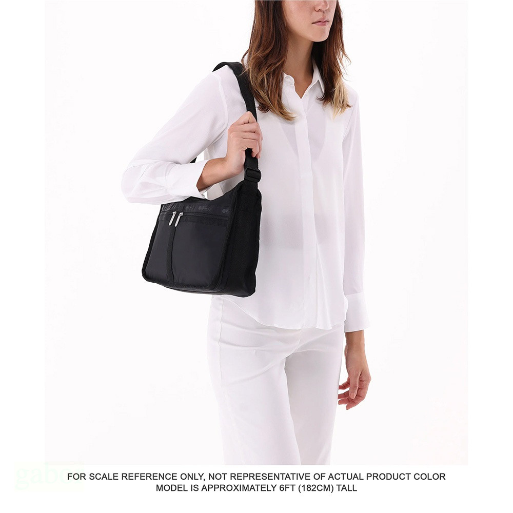 LeSportsac Deluxe Everyday Bag 經典斜背包 送禮-永恆黑, , large