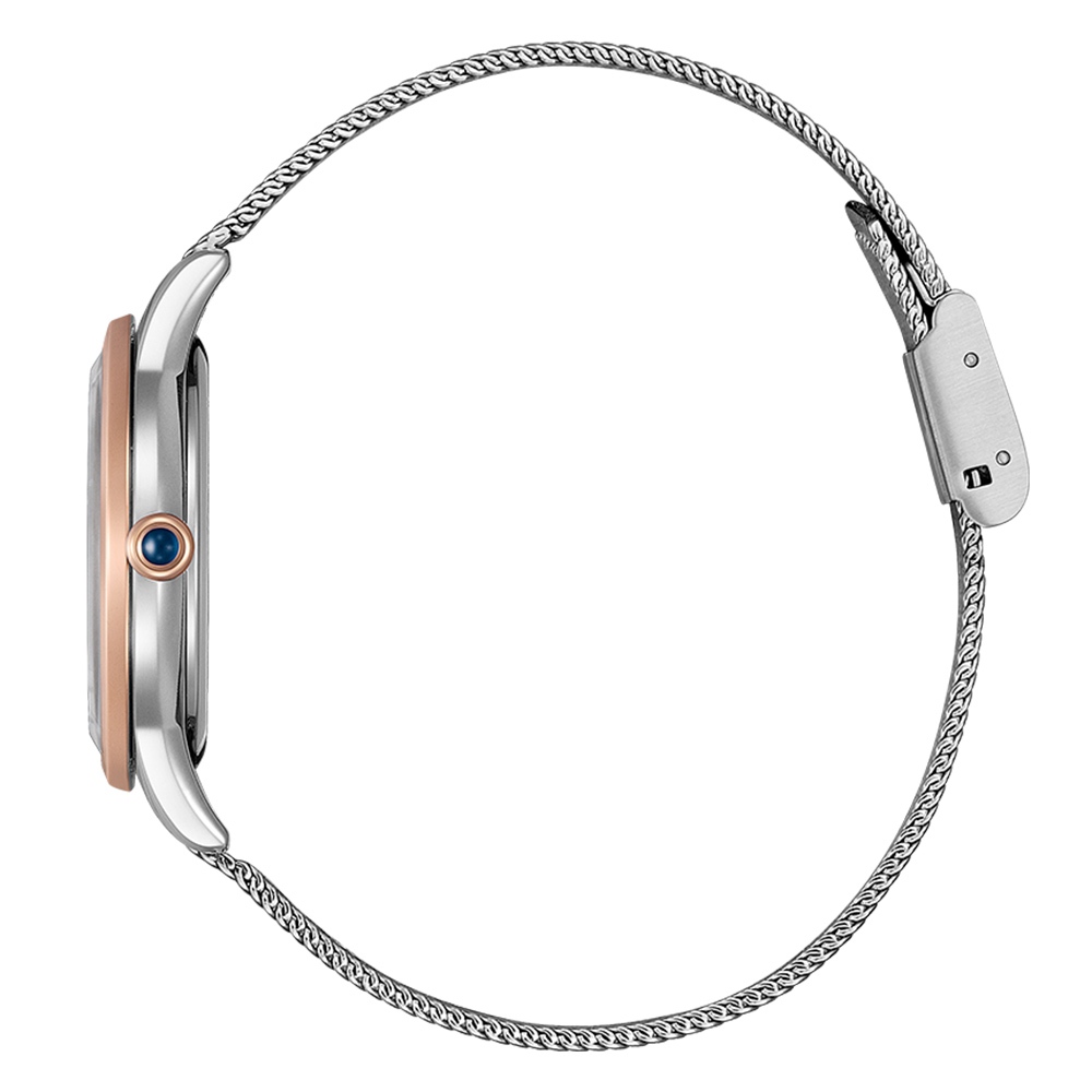 CITIZEN 星辰 L系列 非洲菊光動能米蘭帶女錶 EM1156-80X, , large