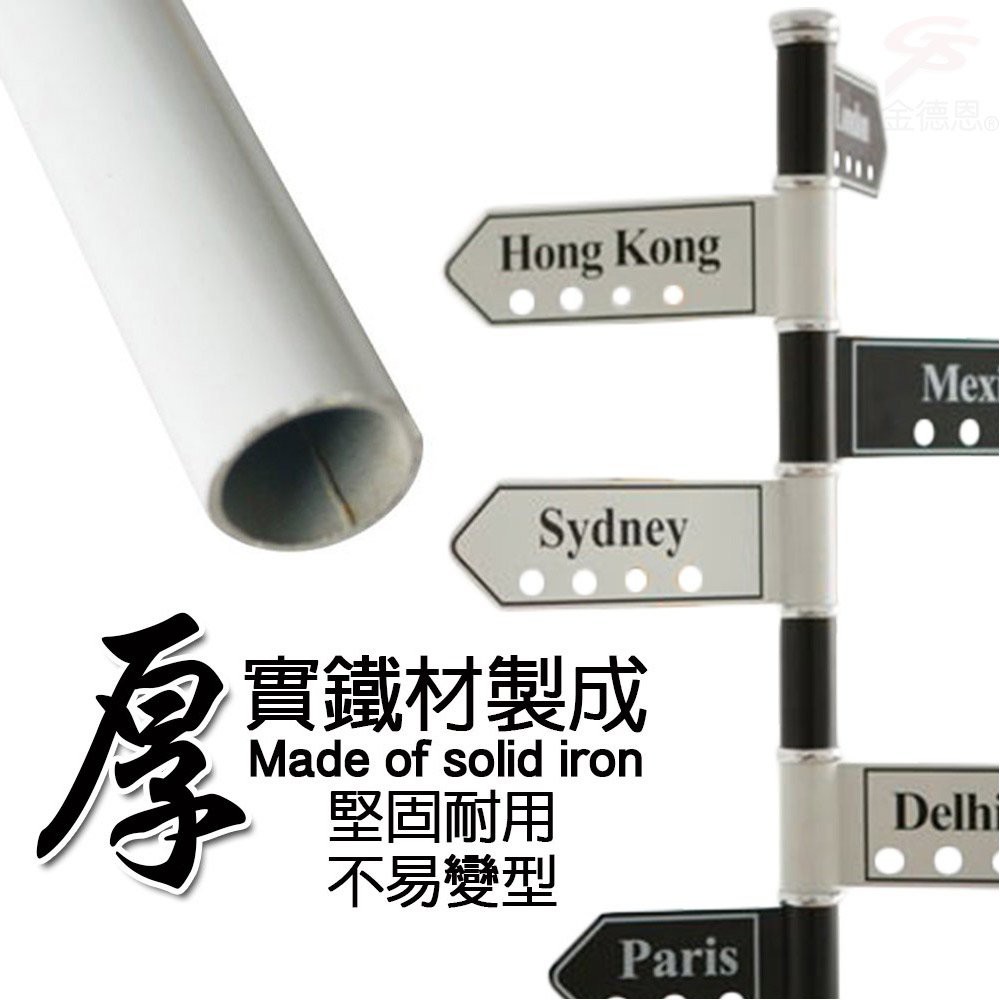 GS MALL 台灣製造 26孔城市路標旋轉衣帽架 吊衣架 衣掛架 置衣架 衣帽架 旋轉衣帽架 旋轉衣架 曬衣架 衣架, , large