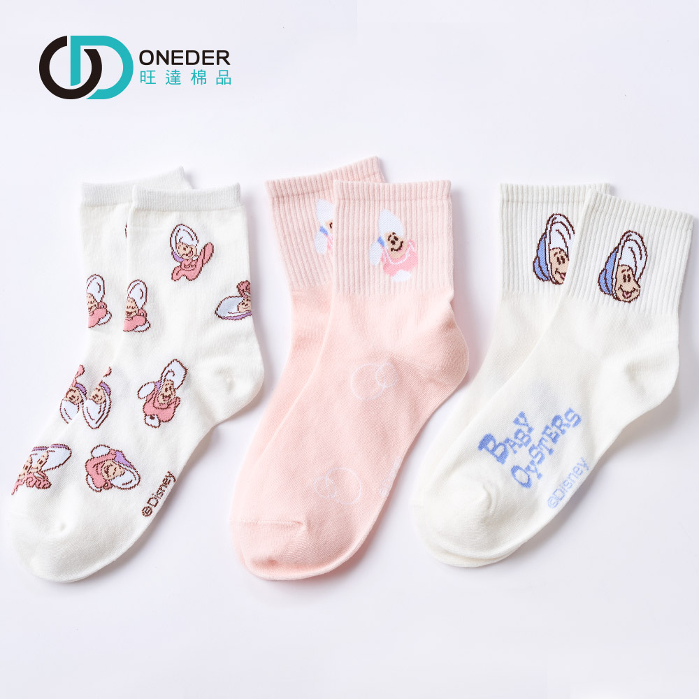 (多款)迪士尼 牡蠣寶寶長襪【旺達棉品】LU-A303, , large