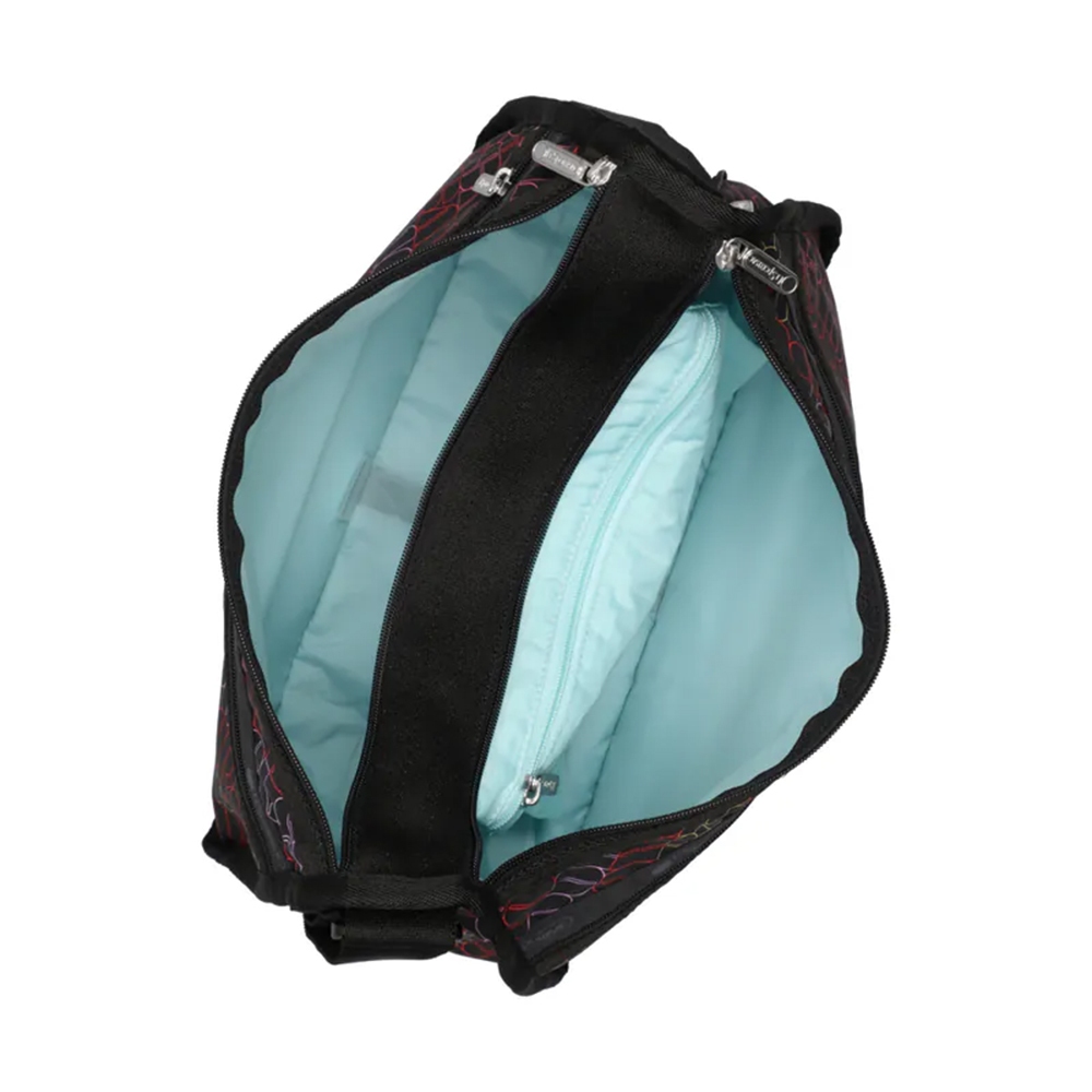 |快速出貨|Lesportsac Deluxe Everyday Bag 奢華斜背包 送禮-霓光字舞, , large